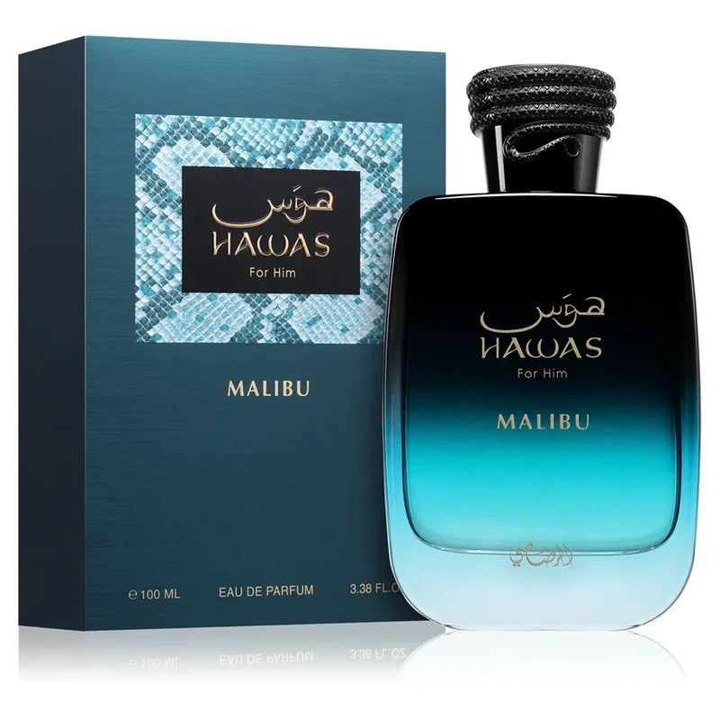 RASASI HAWAS MALIBU MEN 3.4 OZ EDP SP